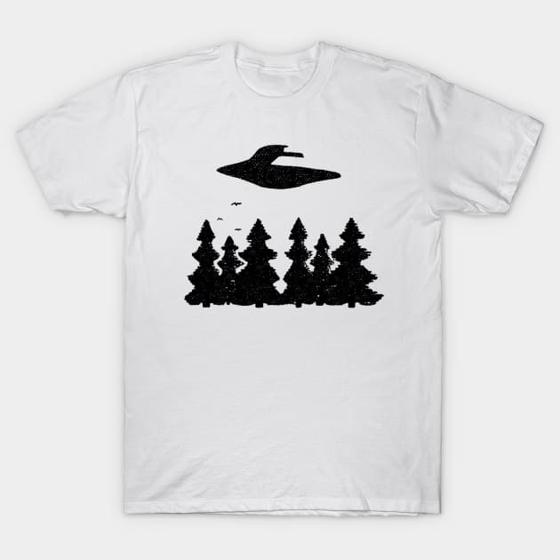 unidentifyng flyng object T-Shirt by DerrickDesigner